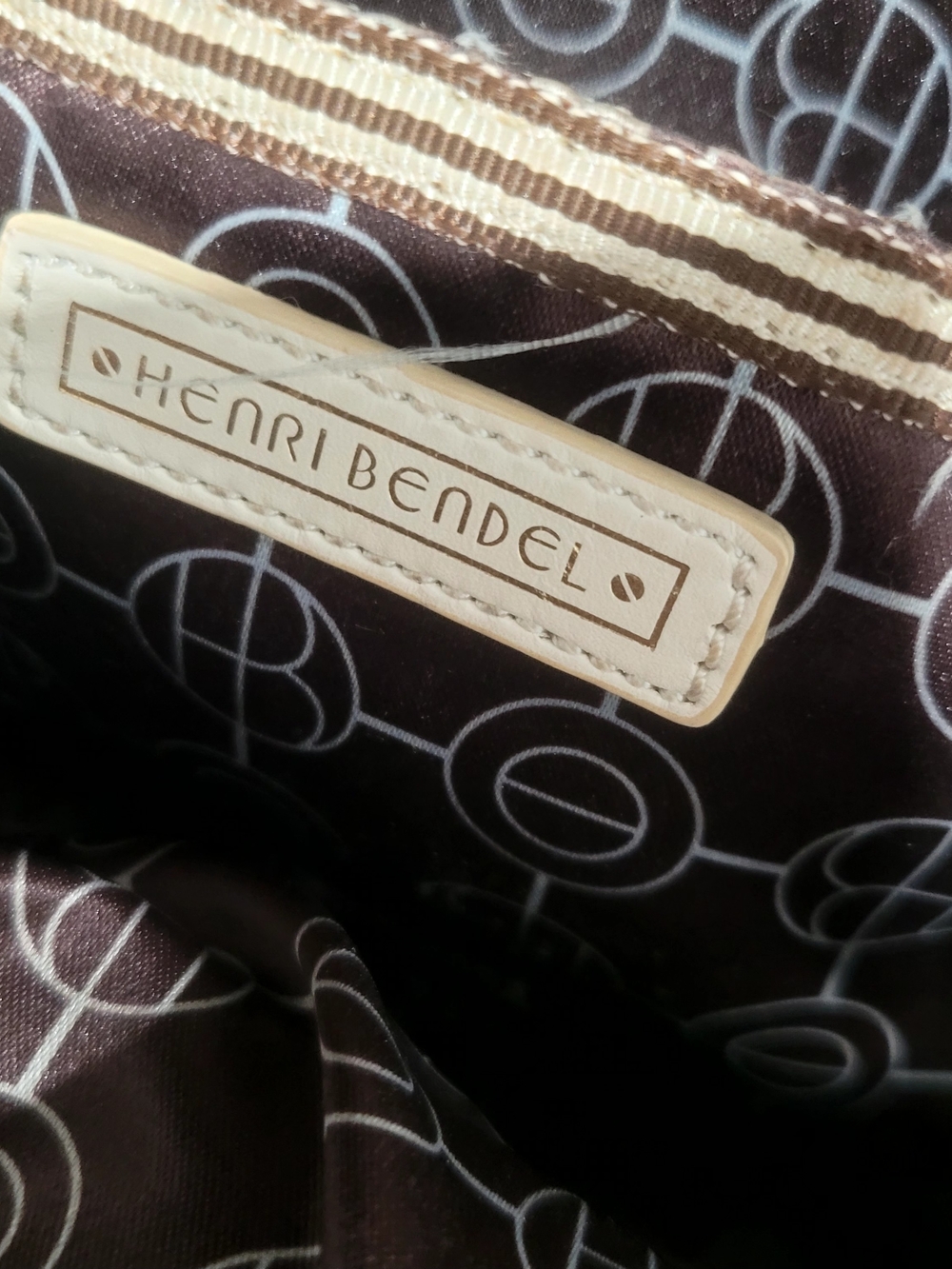 Henri Bendel($300 Retail) Black Leather Mini Backpack  Good Cond - Picture 14 of 17